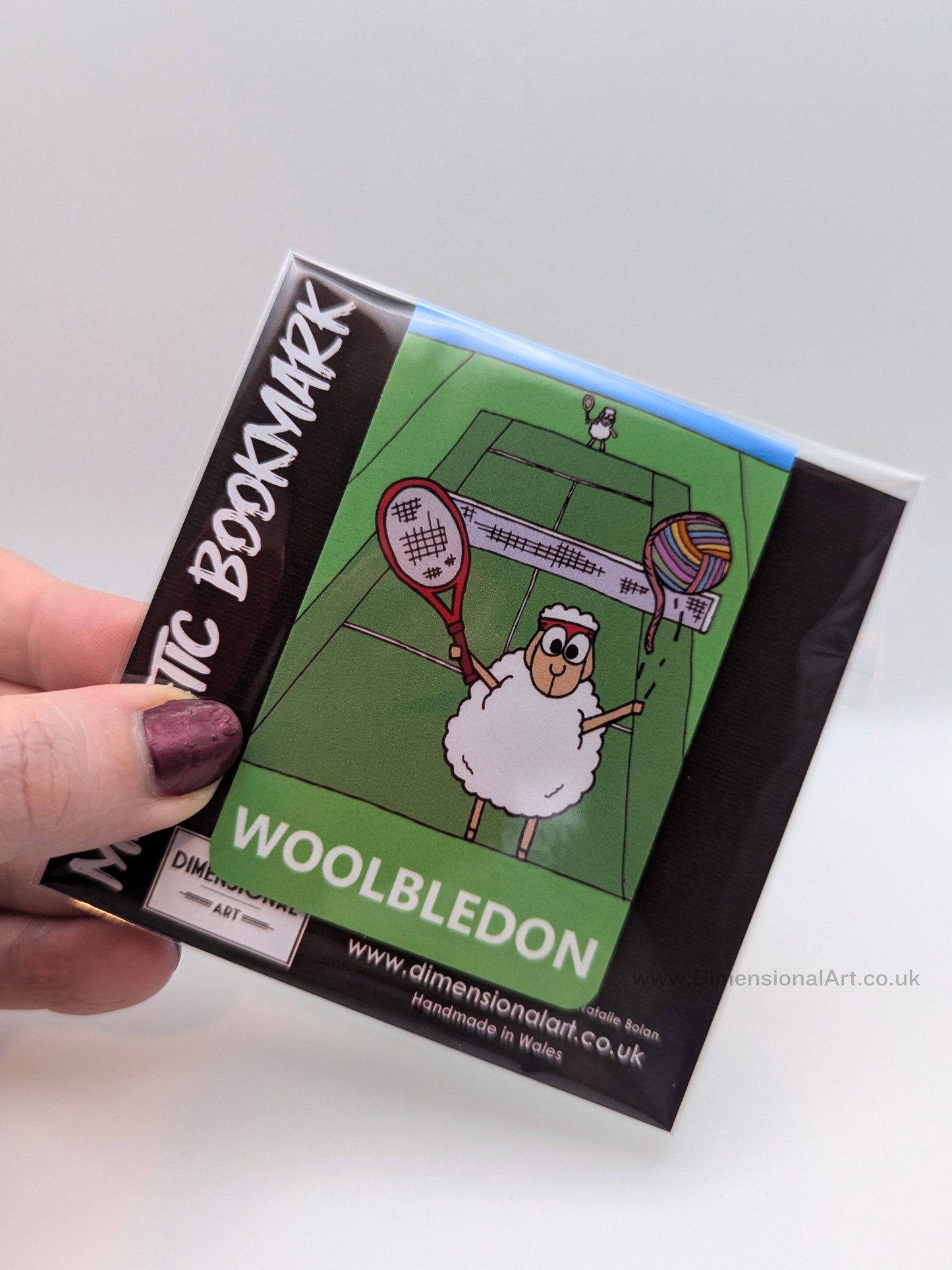 Woolbledon Sheep Magnetic Bookmark