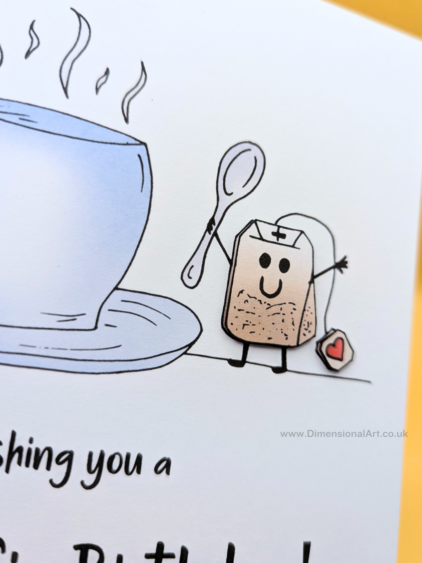 Tea Birthday Card