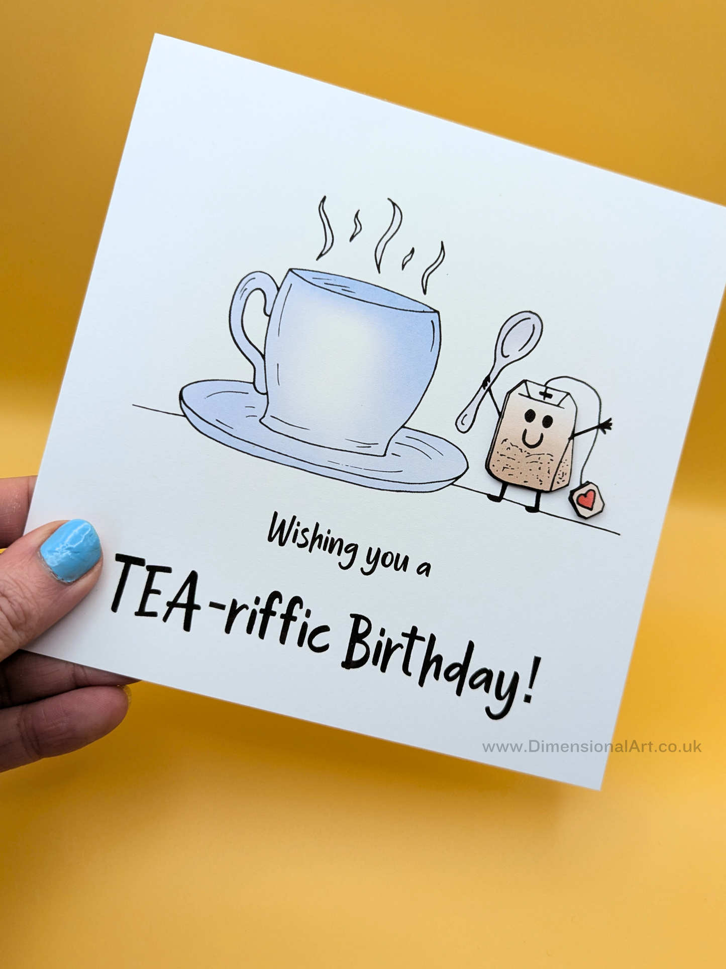 Tea Birthday Card