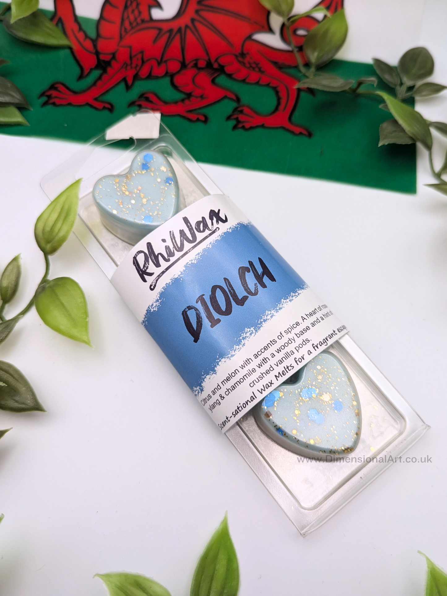Diolch Wax Melts - Citrus, Melon & Spice