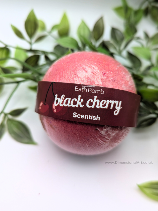Black Cherry Bath Bomb