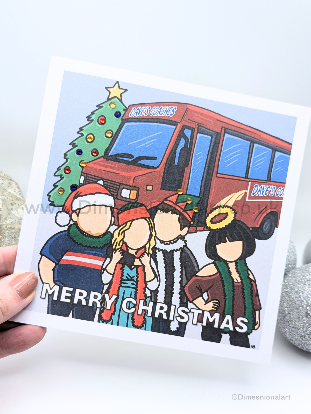 Gavin and Stacey Merry Christmas Card