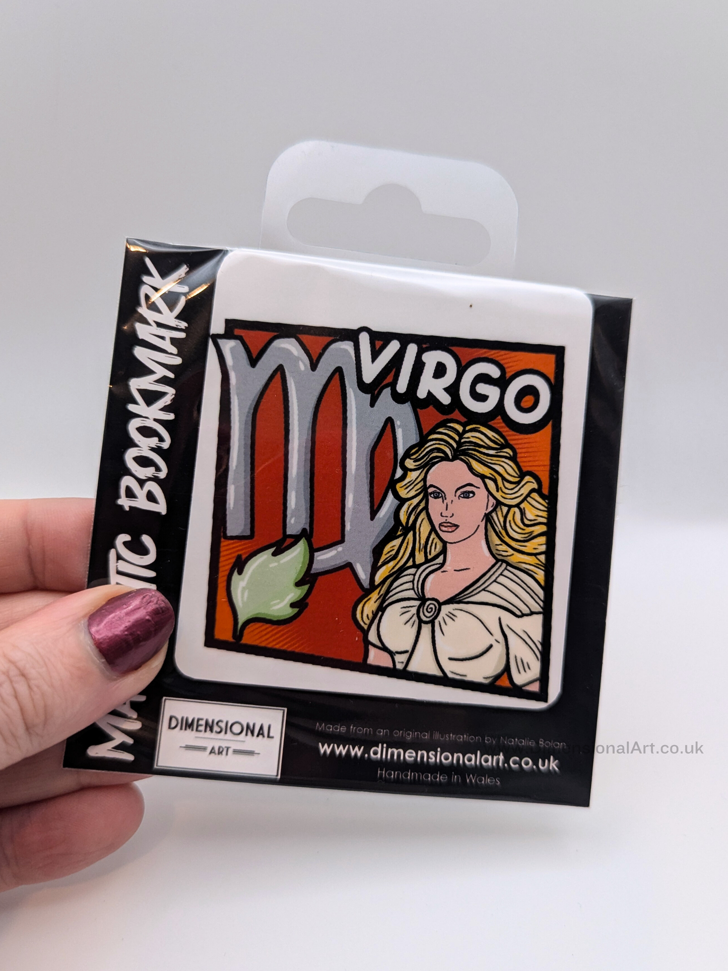 Virgo Magnetic Bookmark - Star Sign Range
