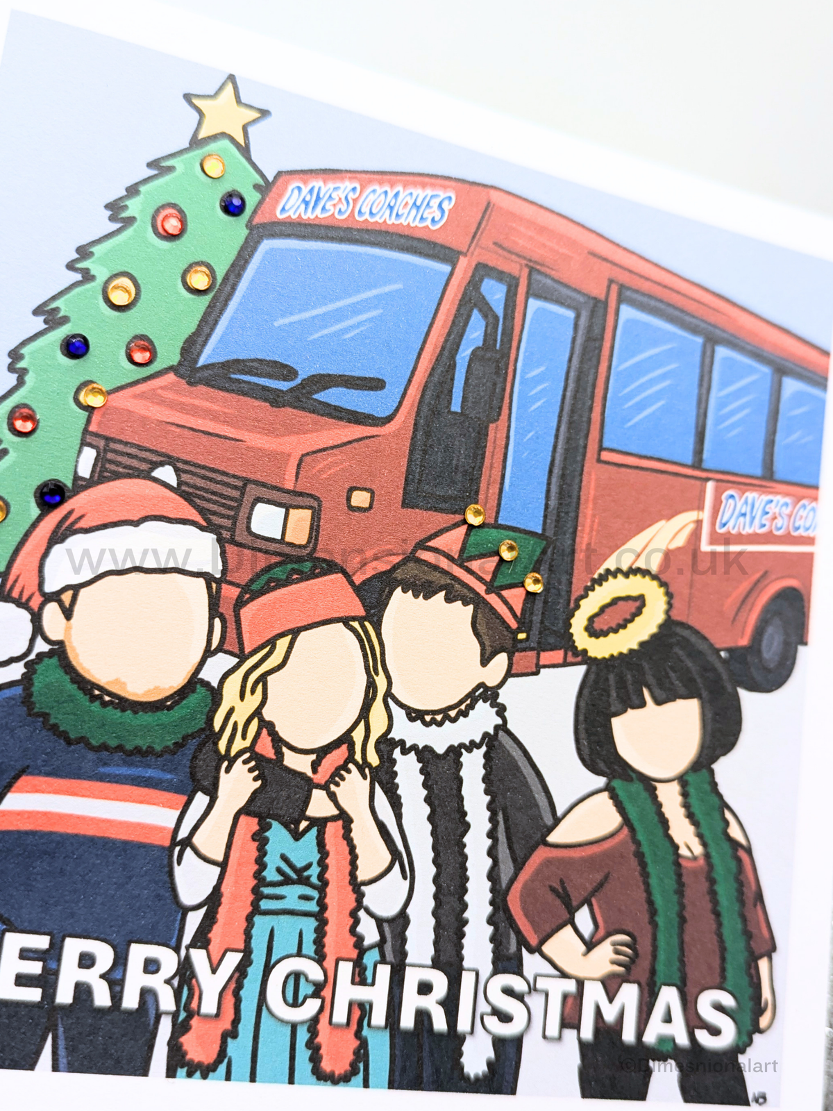 Gavin and Stacey Merry Christmas Card