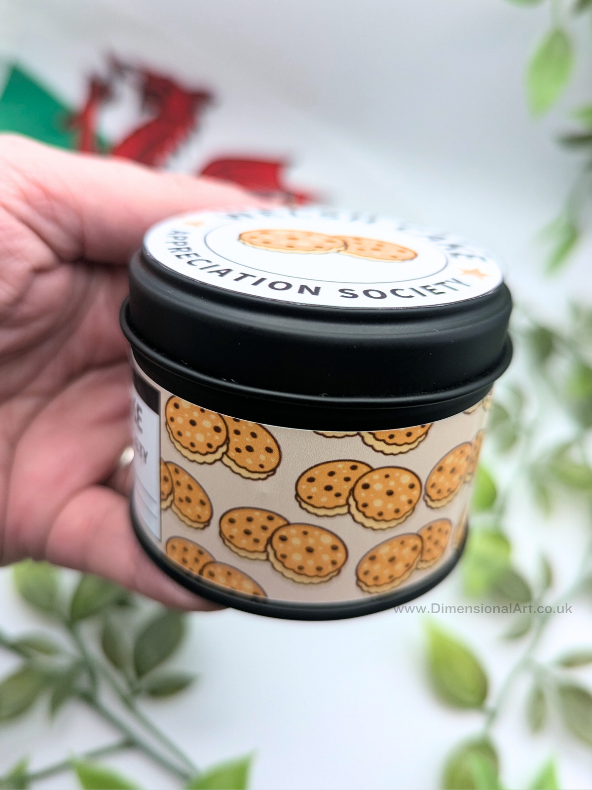 Welsh Cake Appreciation Society Candle by Dimensional Art