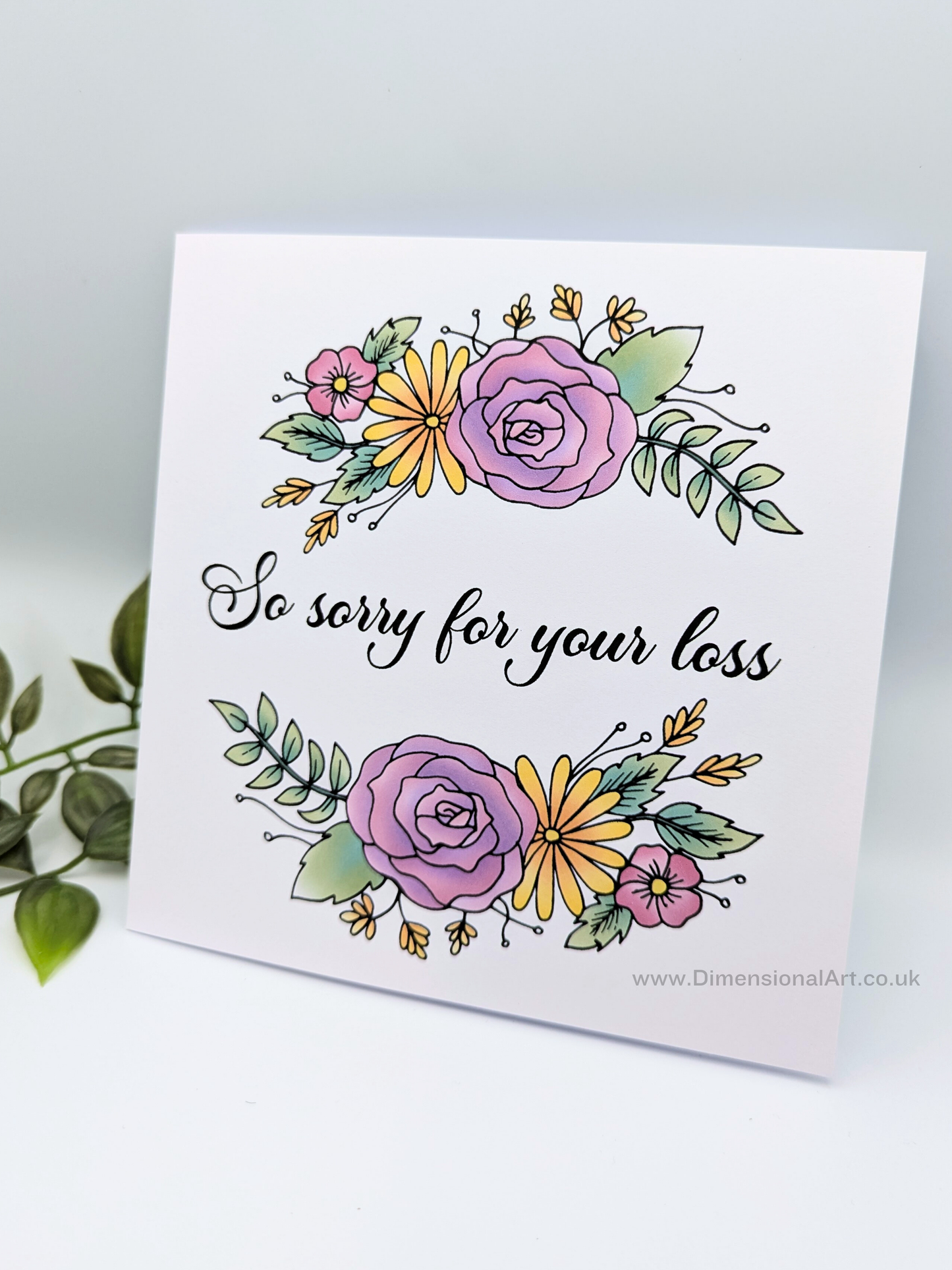 So sorry for your loss Card