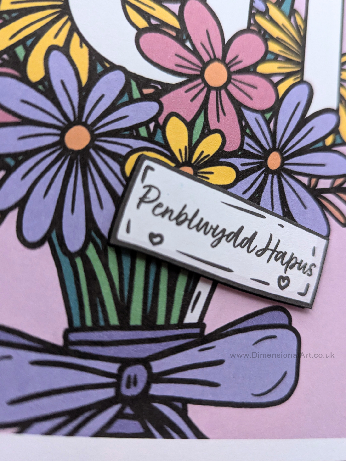 101 Flowers Penblwydd Hapus (Birthday Card)