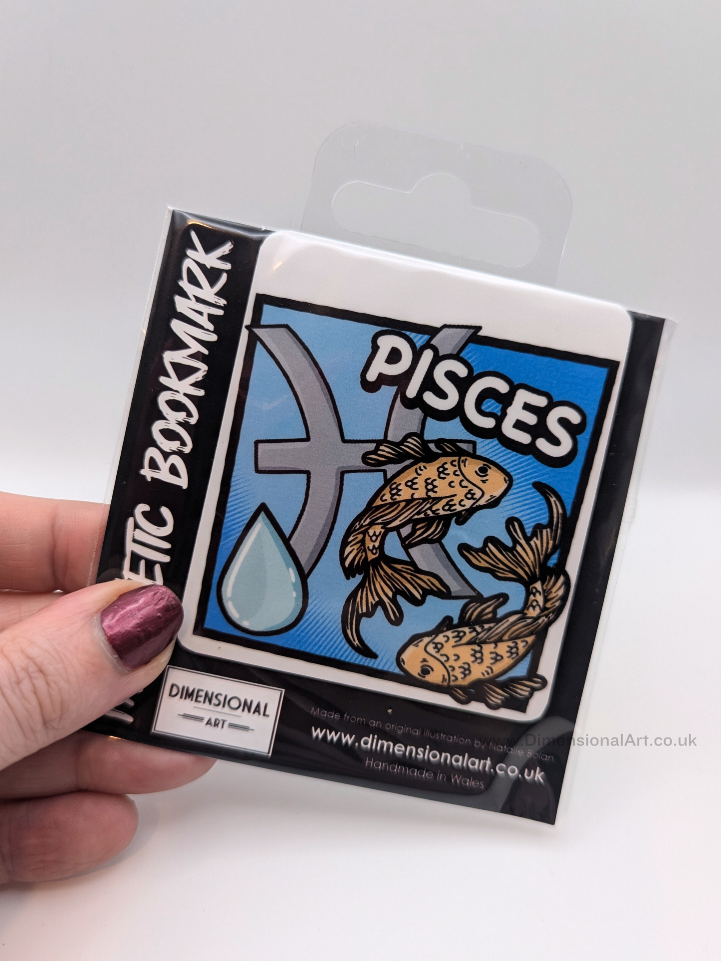Pisces Magnetic Bookmark - Star Sign Range