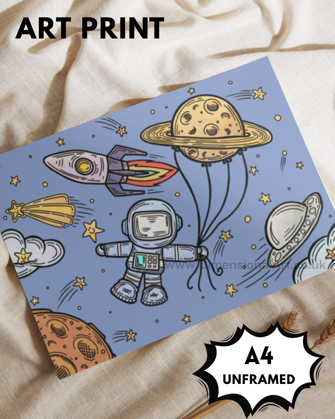 Space A4 Print