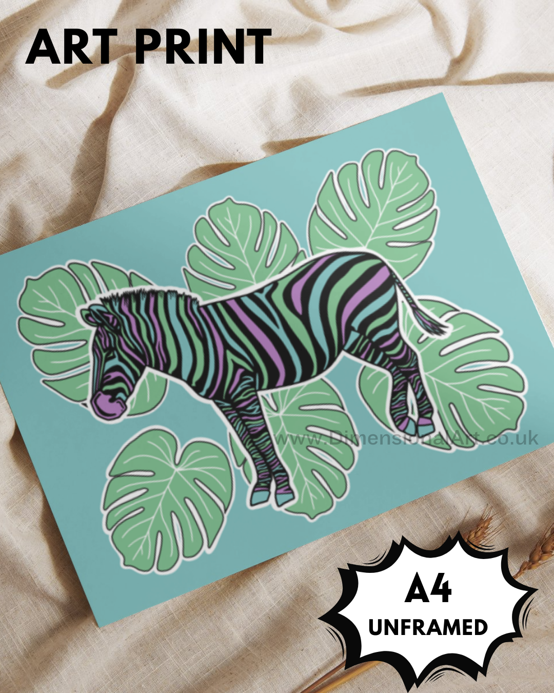 Zebra A4 Print