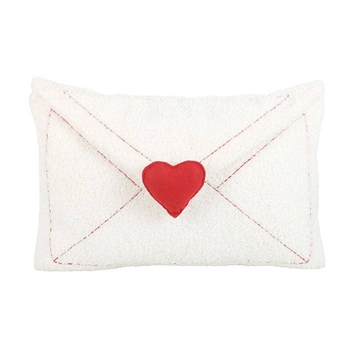 Love Letter Boucle Valentine's Day Cushion