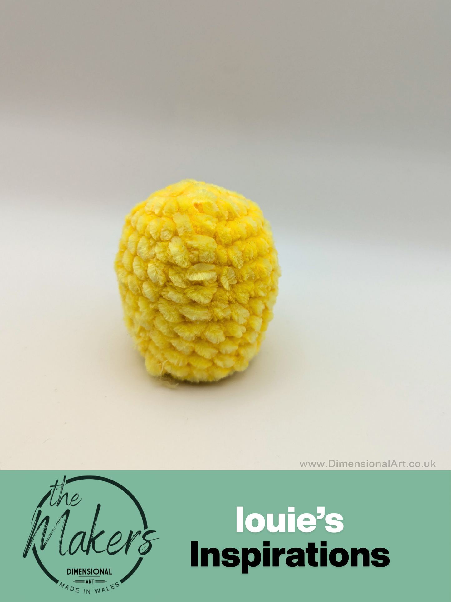 Chick Crocheted Cadbury Cream Egg Cover