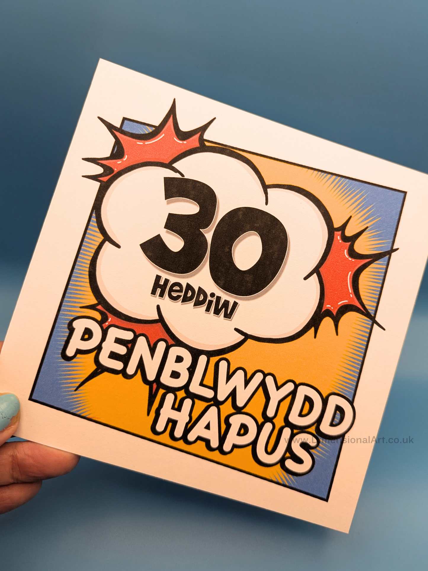 30 heddiw - Penblwydd Hapus (Birthday Card)