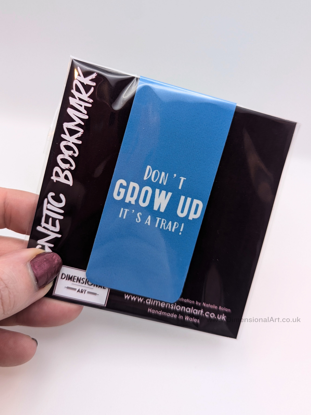 Don't grow up its a trap Magnetic Bookmark