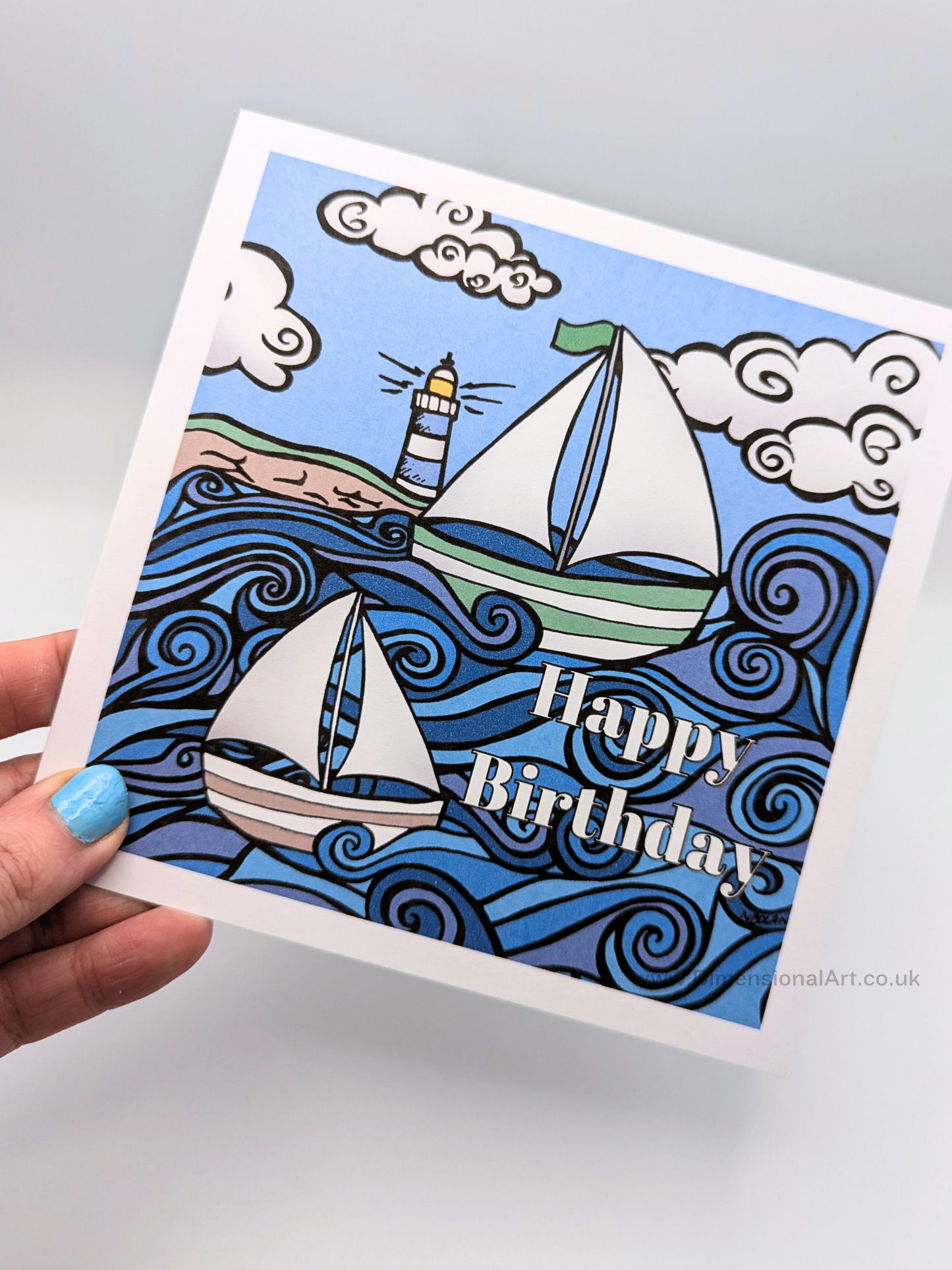 Boat Birthday Card
