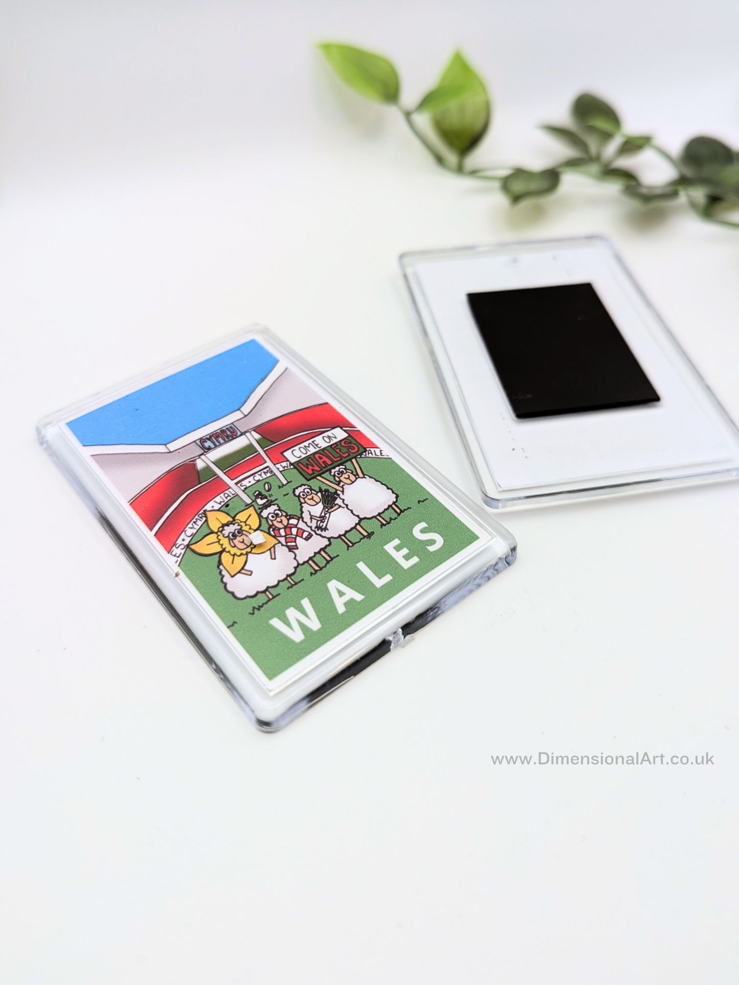 Wales sheep - rugby Magnet