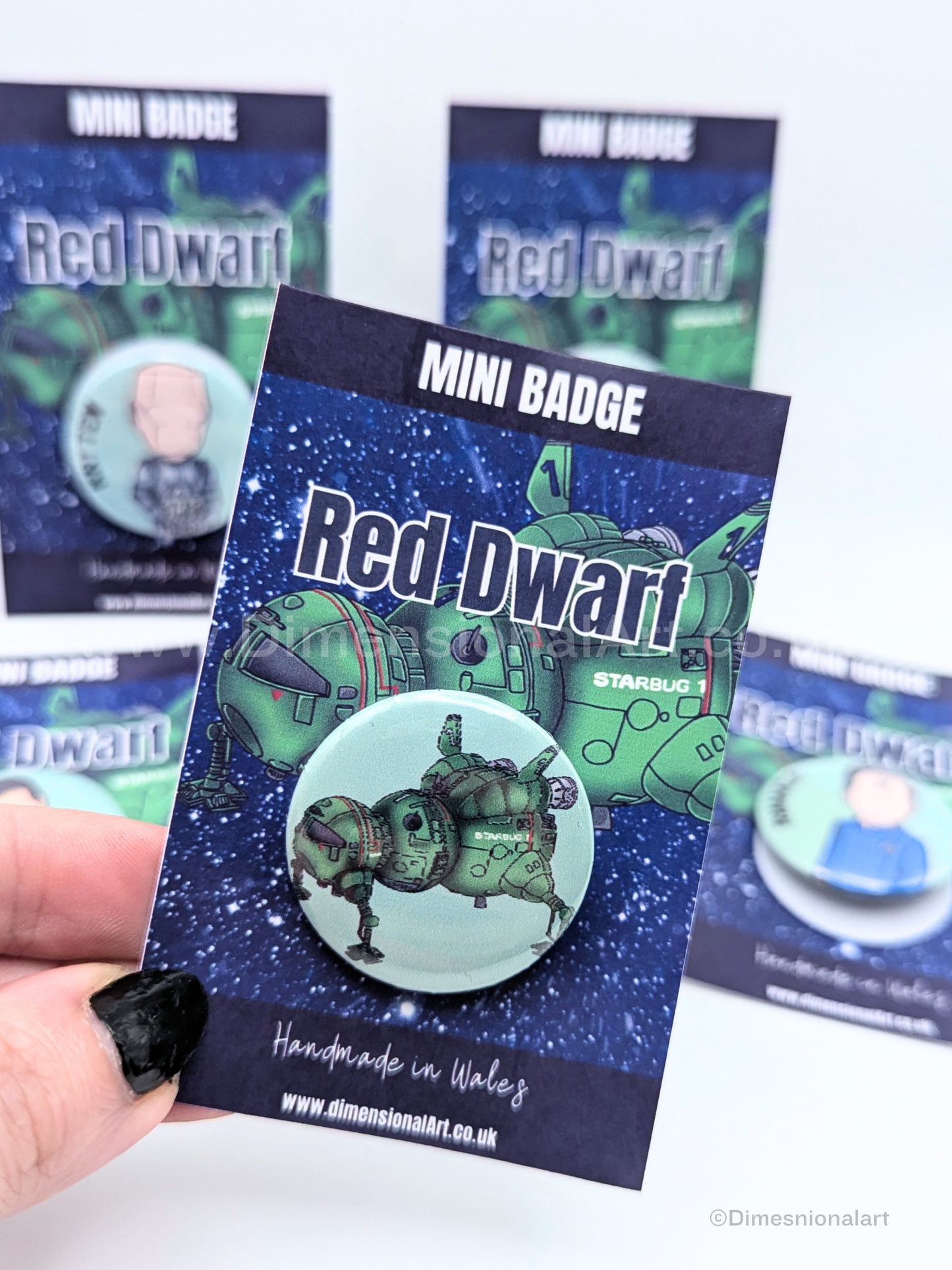 Starbug - Red Dwarf Mini Badge