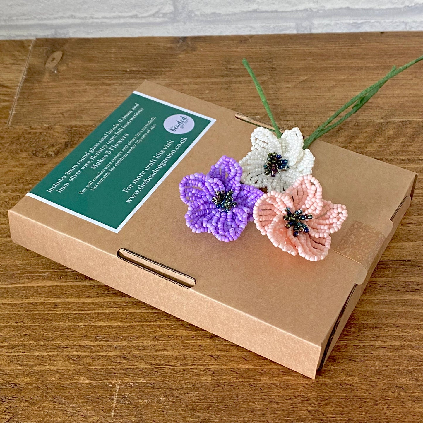 Anemone Flower Bead Craft Kit