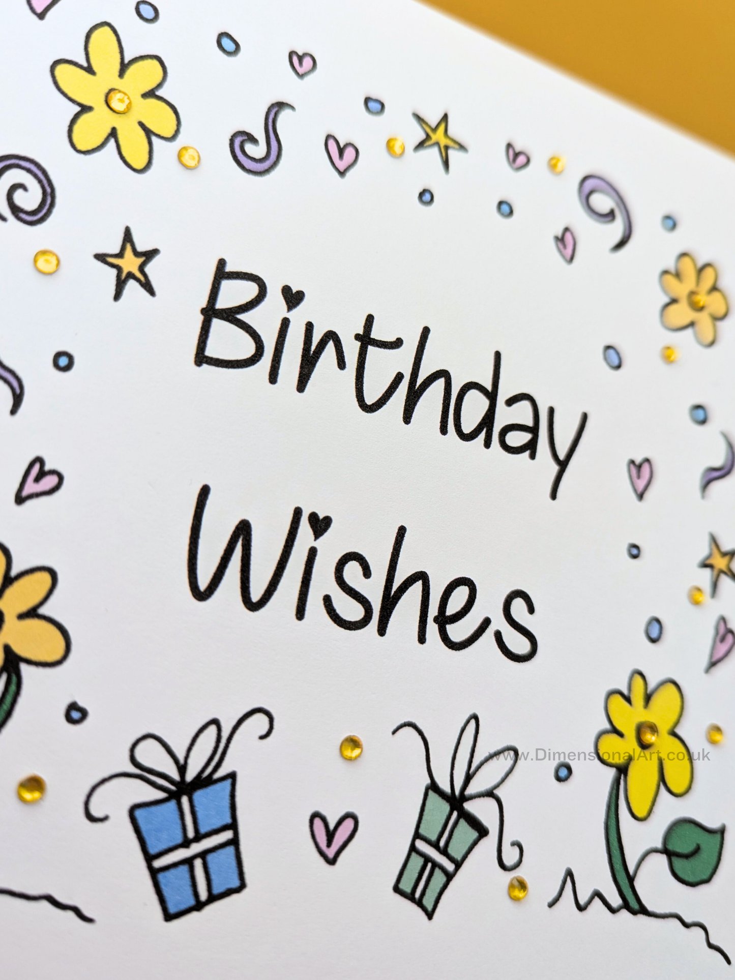 Flowers Birthday Wishes Card