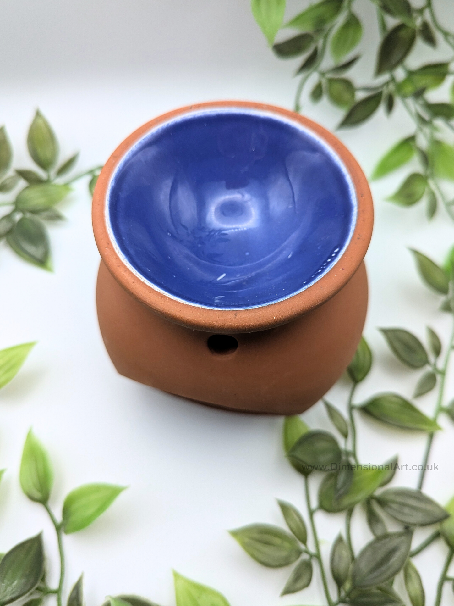 SALE - Terracotta Oil Burners -  Blue