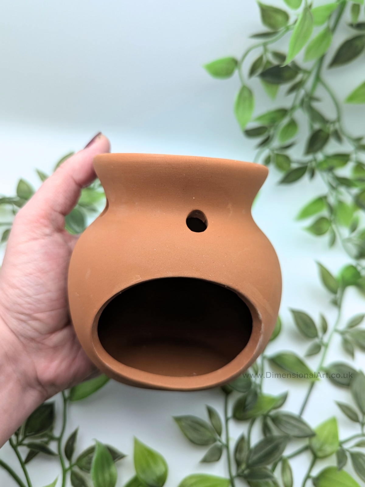 SALE - Terracotta Oil Burners -  Blue