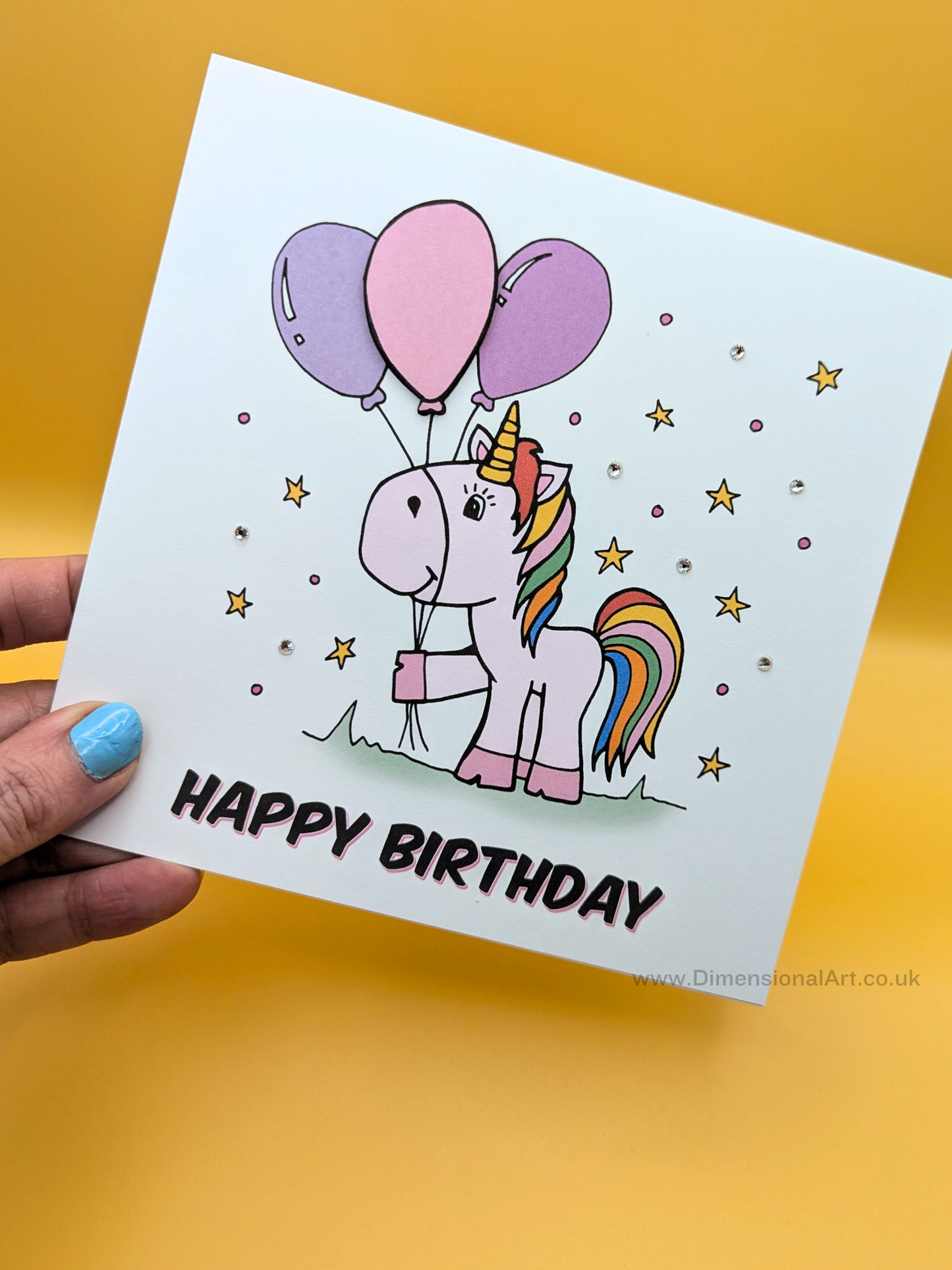 Unicorn Birthday Card