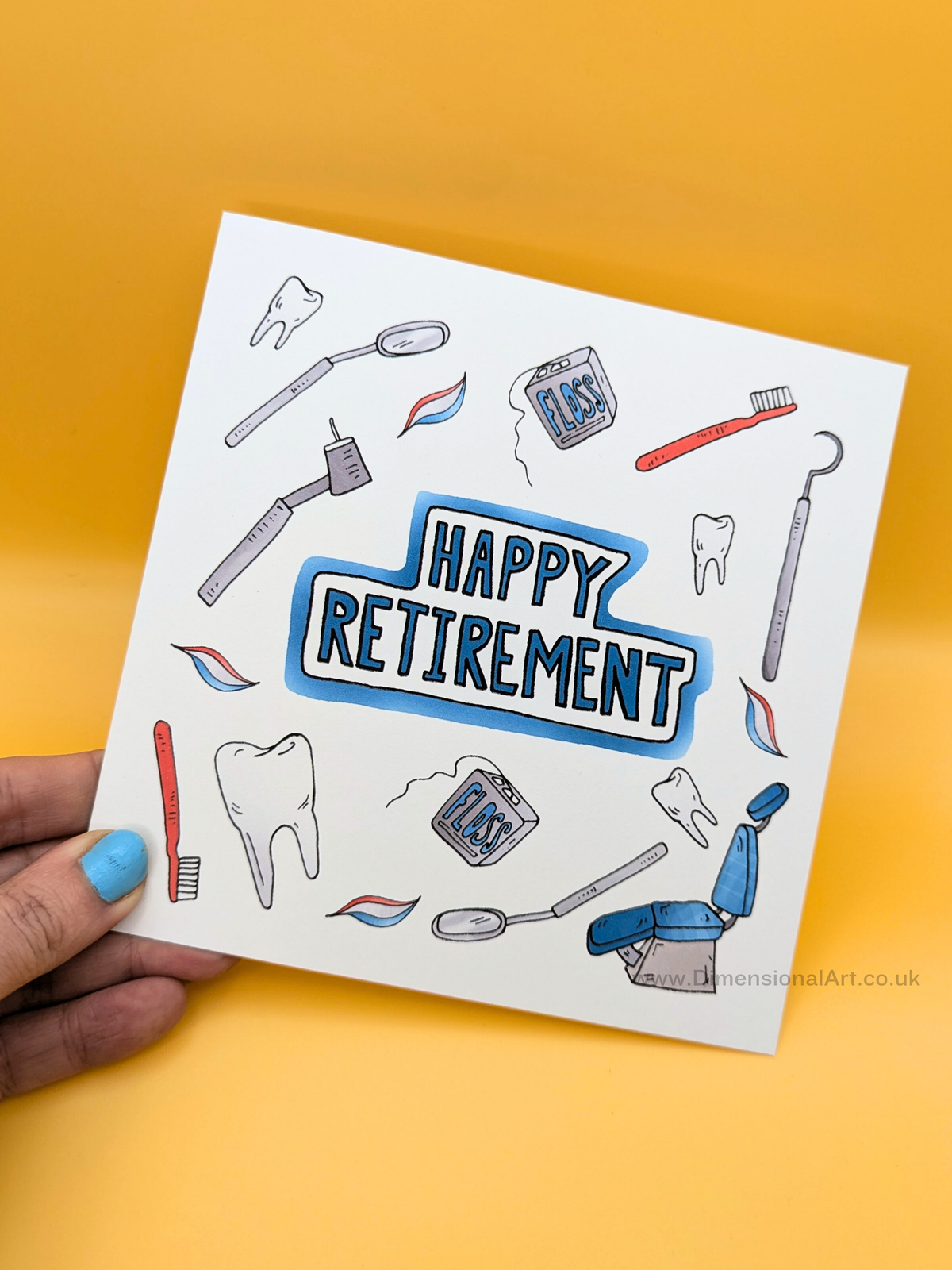 Dentist Retirement Card
