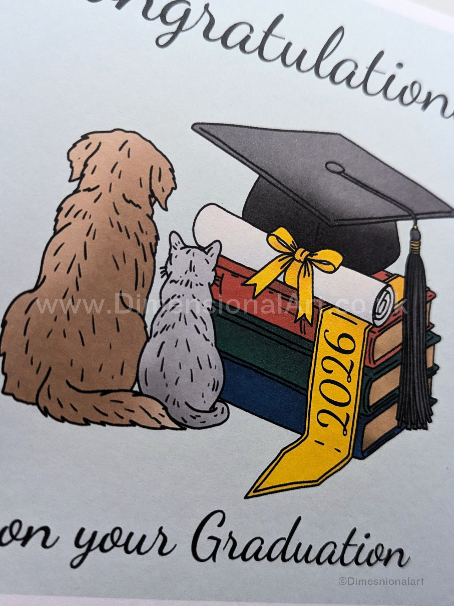 Congratulations on you Graduation Card - Veterinary