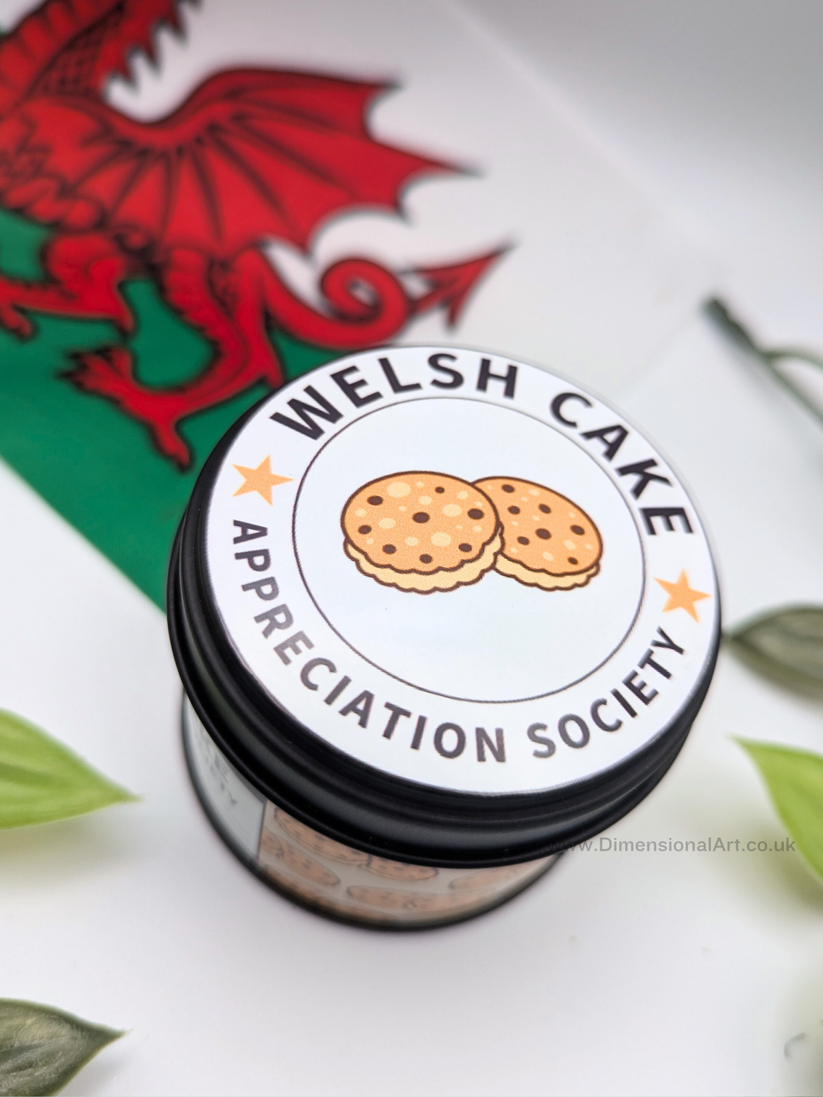 Welsh Cake Appreciation Society Candle by Dimensional Art