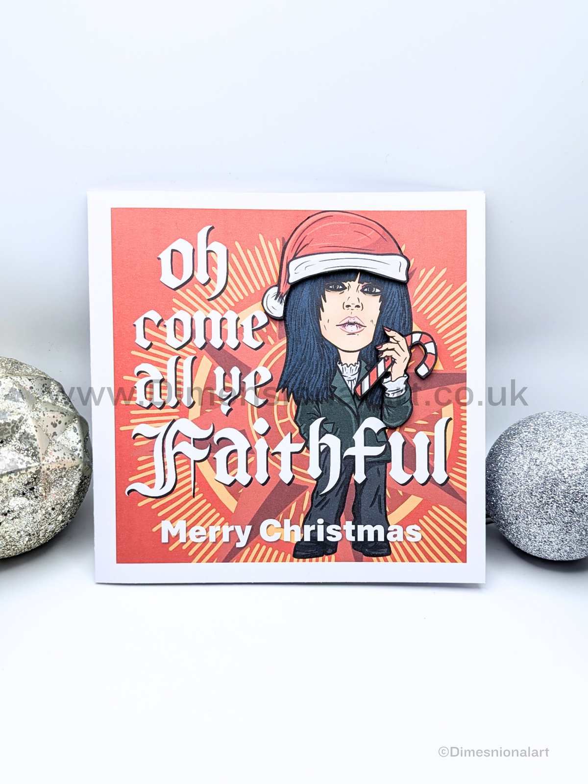 Traitors - oh come all ye faithful Merry Christmas Card