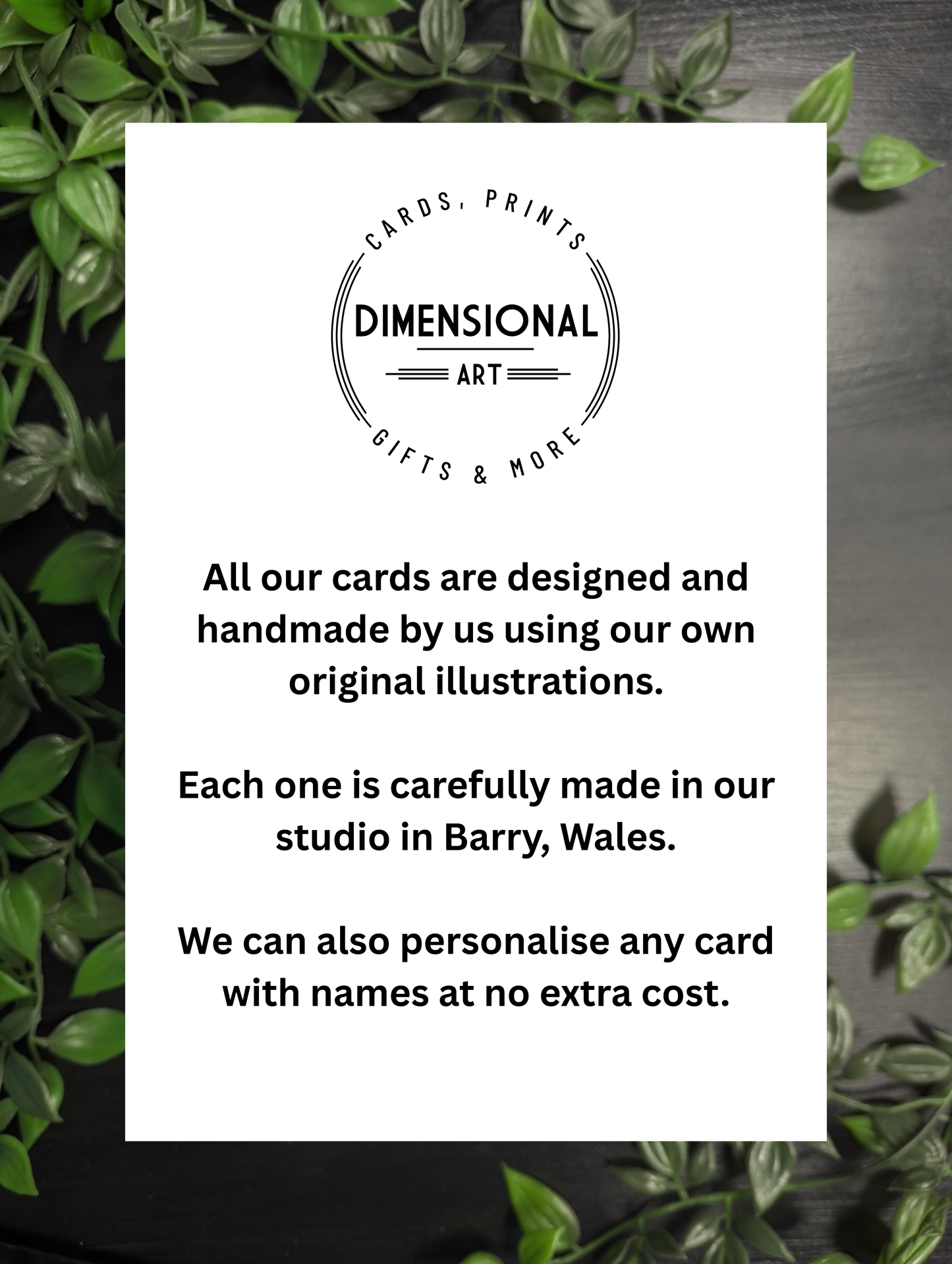 Rabbits and moon Birthday Card