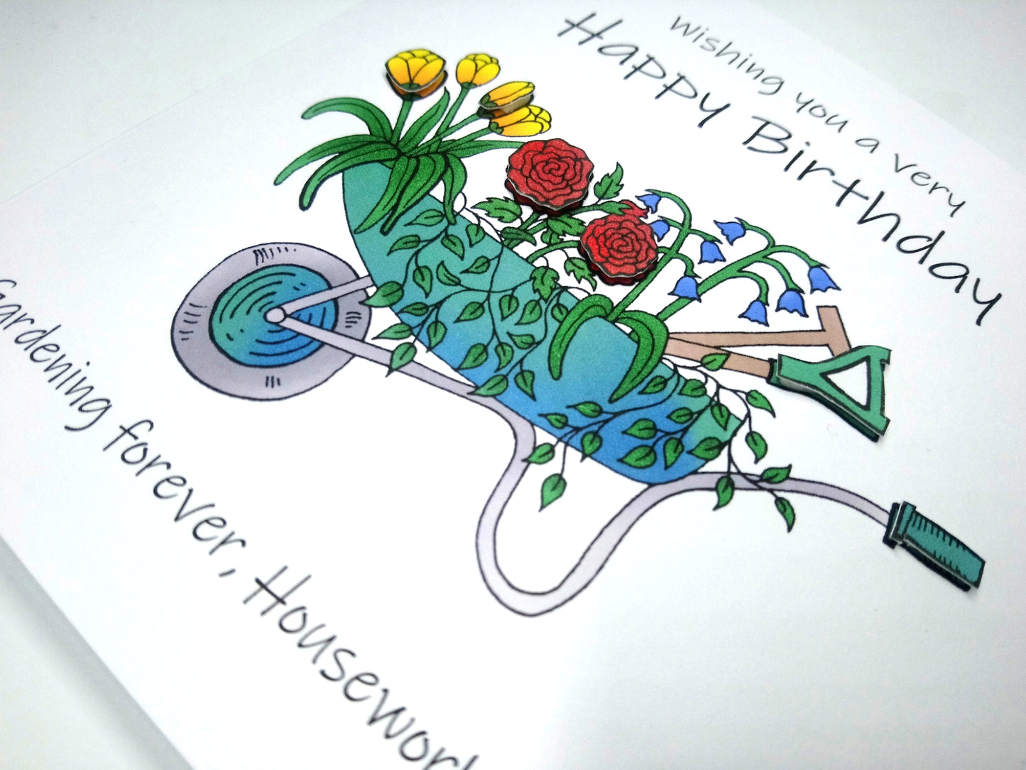 Gardening Forever Birthday Card