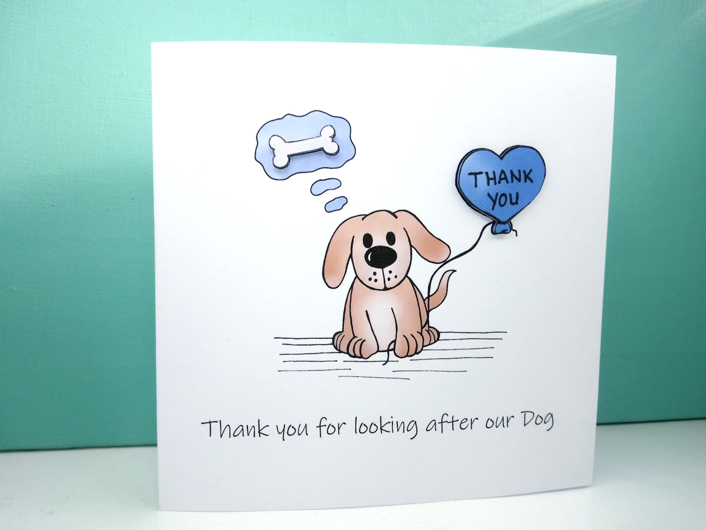 Thank you for looking after our Dog Card