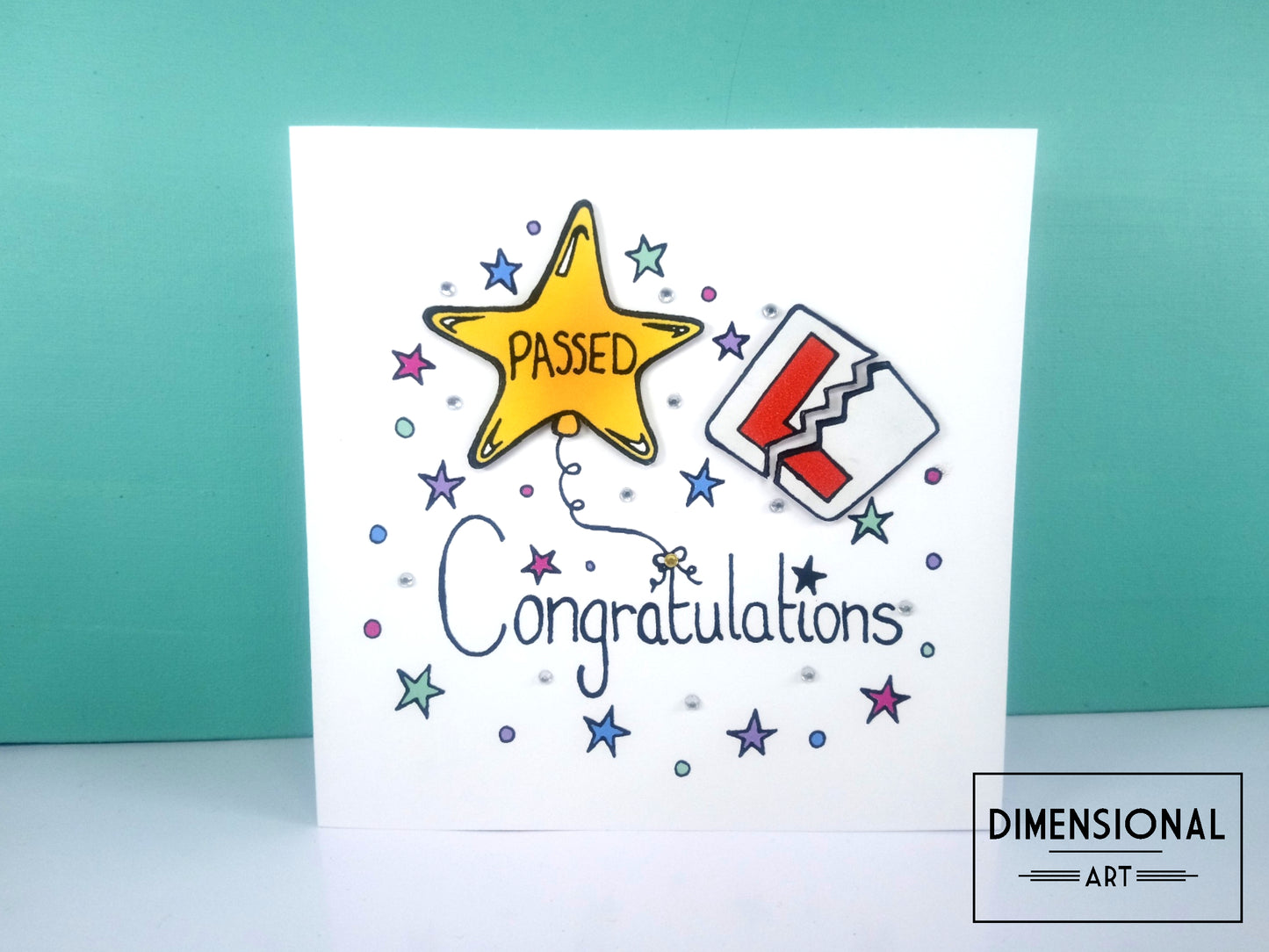 Congratulation on passing Driving test Card