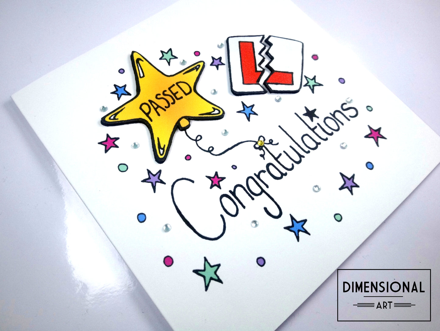 Congratulation on passing Driving test Card