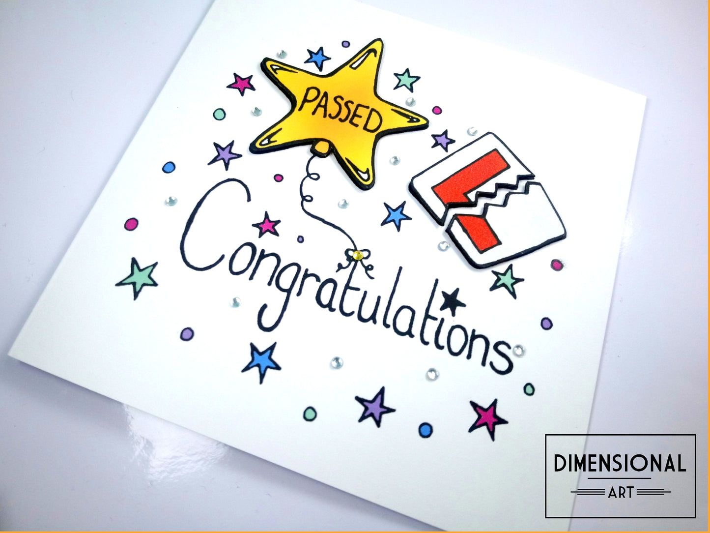 Congratulation on passing Driving test Card