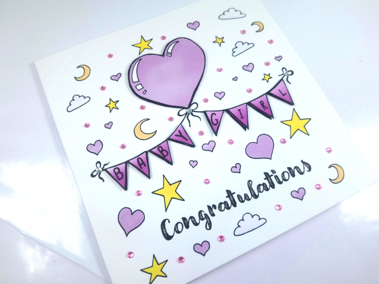 Congratulations Baby Girl Card