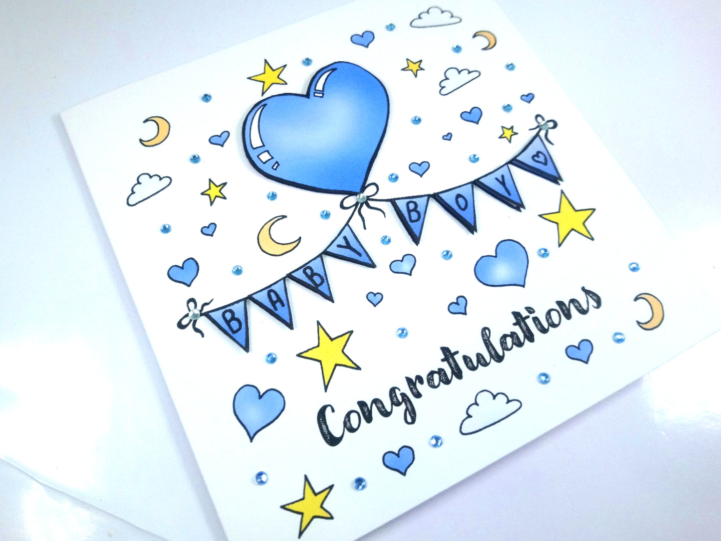 Congratulations Baby Boy Card