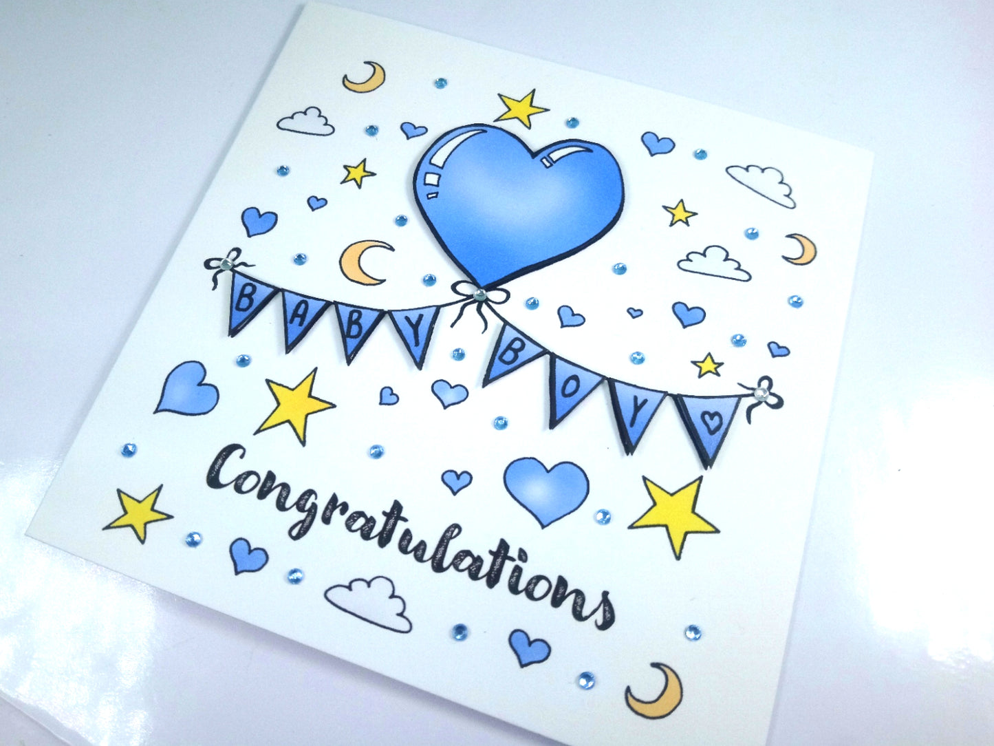 Congratulations Baby Boy Card