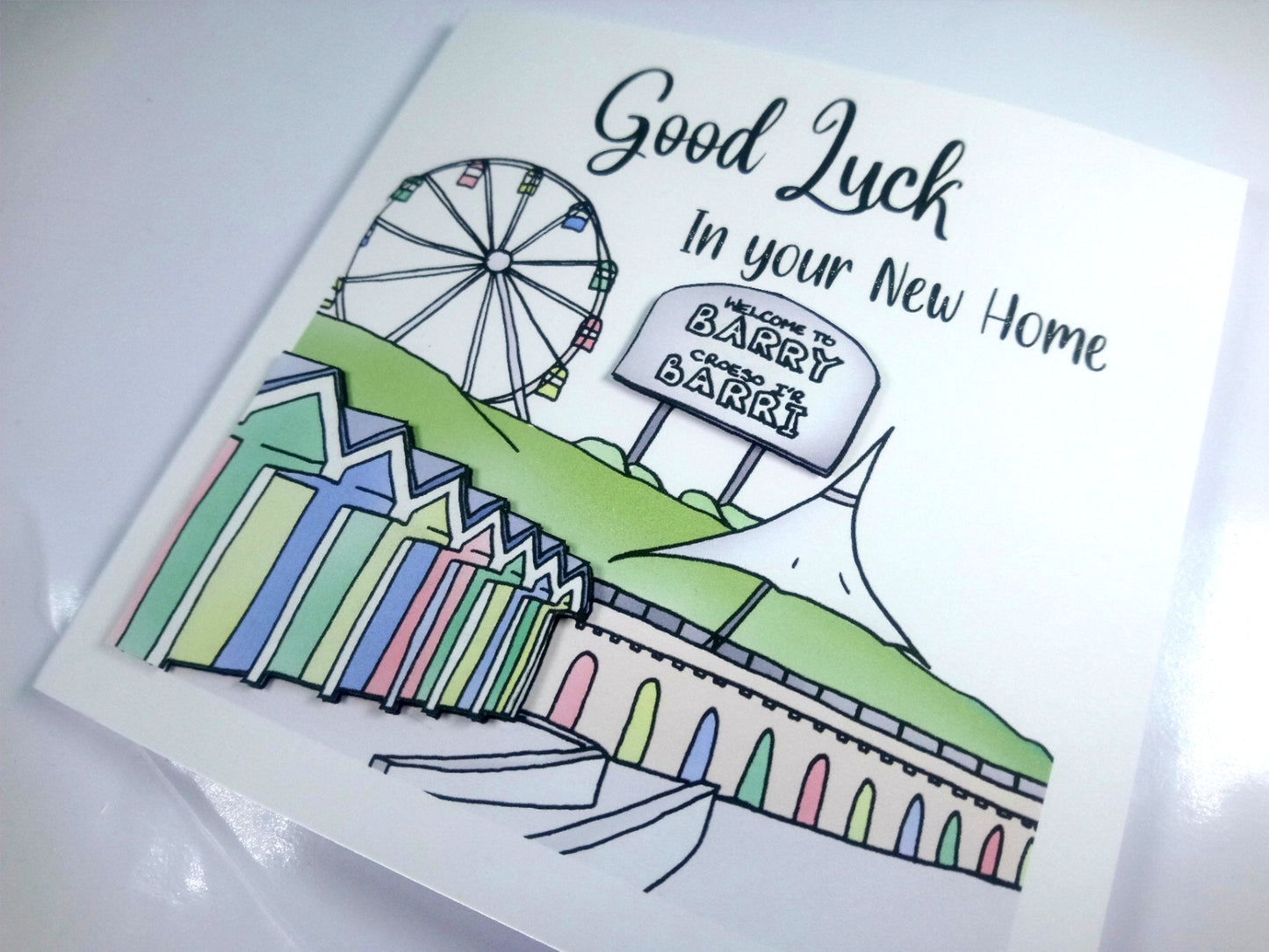 Good luck in your New home Barry Card