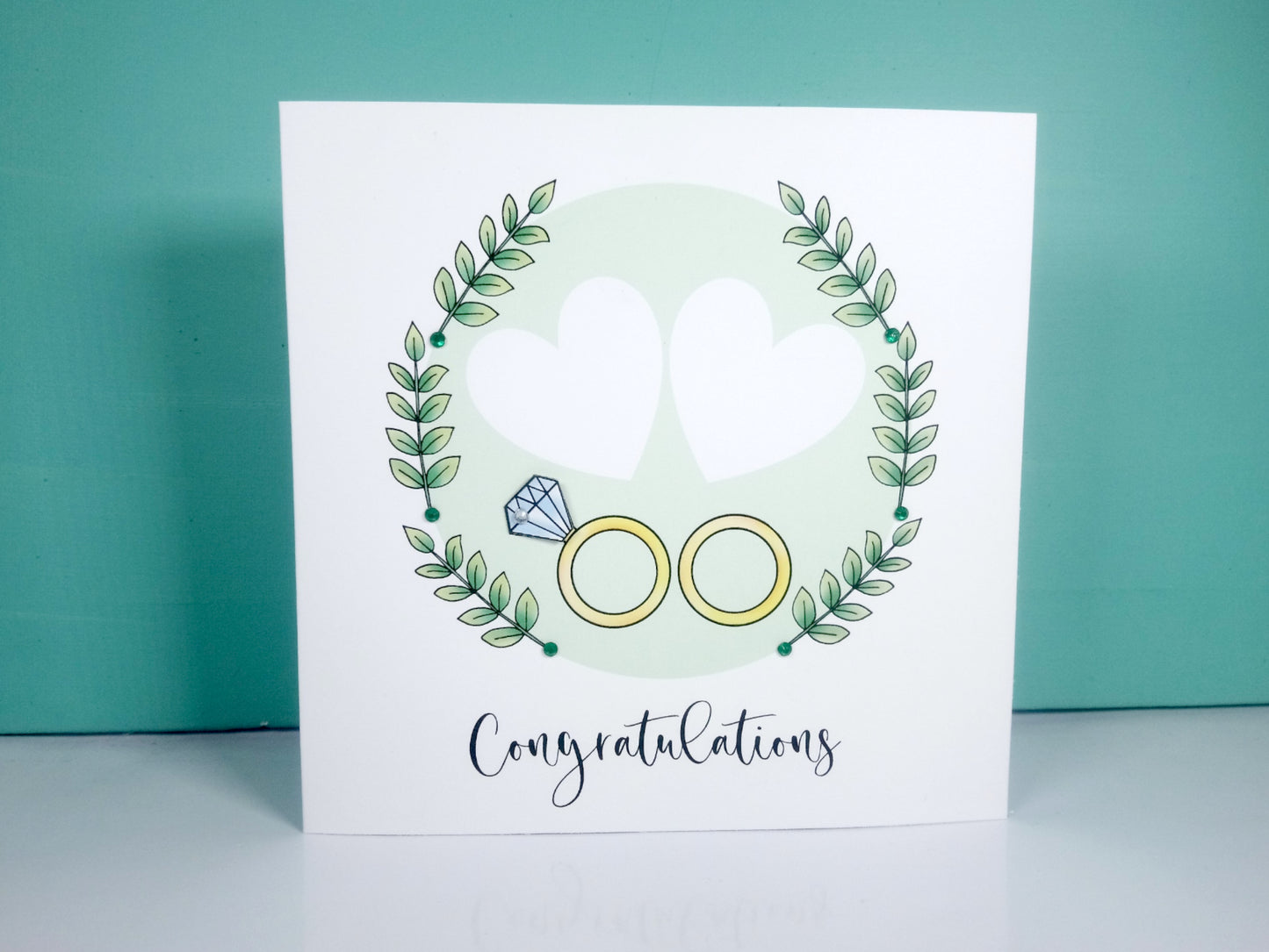 Congratulations Rings Card
