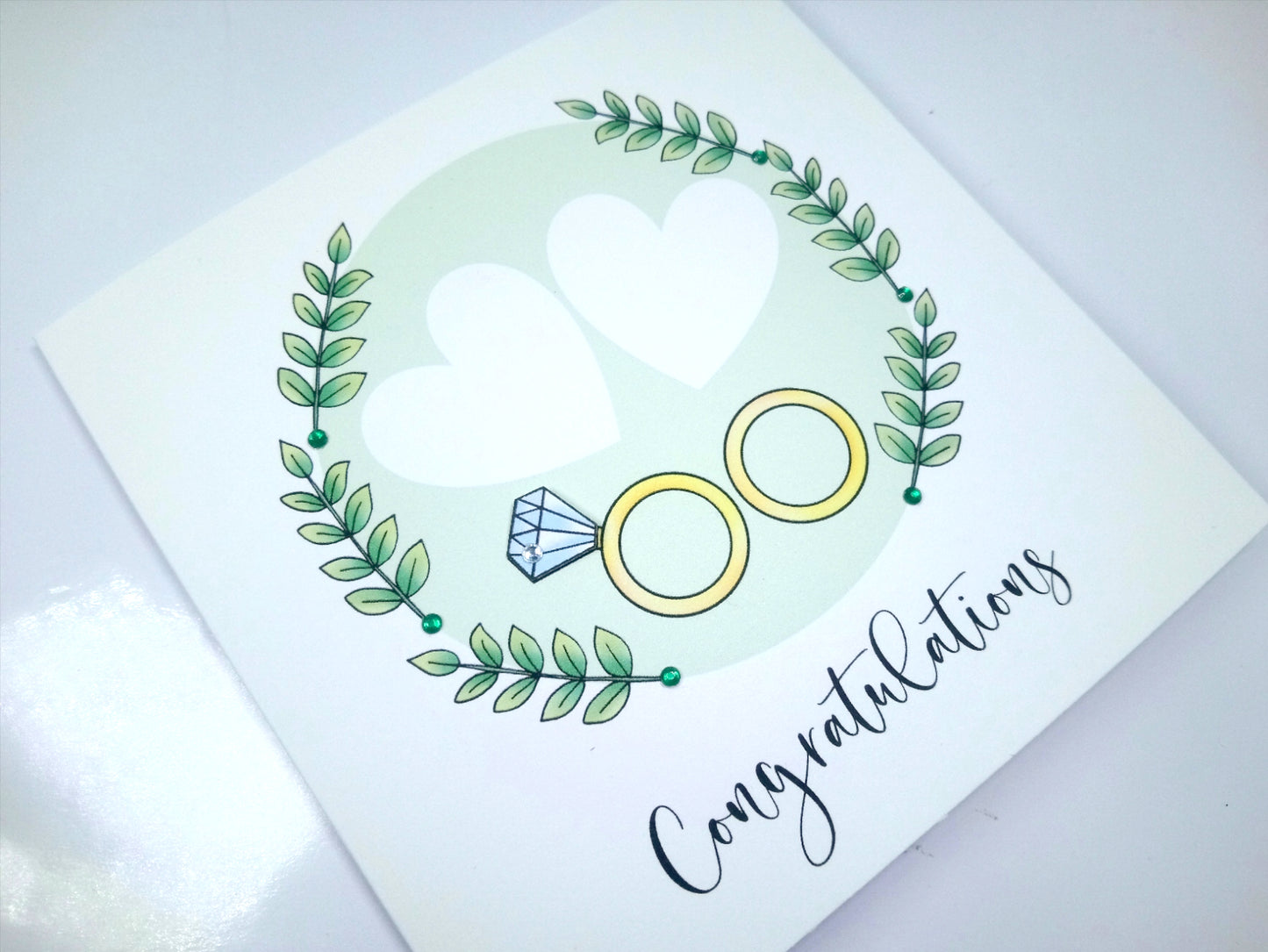 Congratulations Rings Card