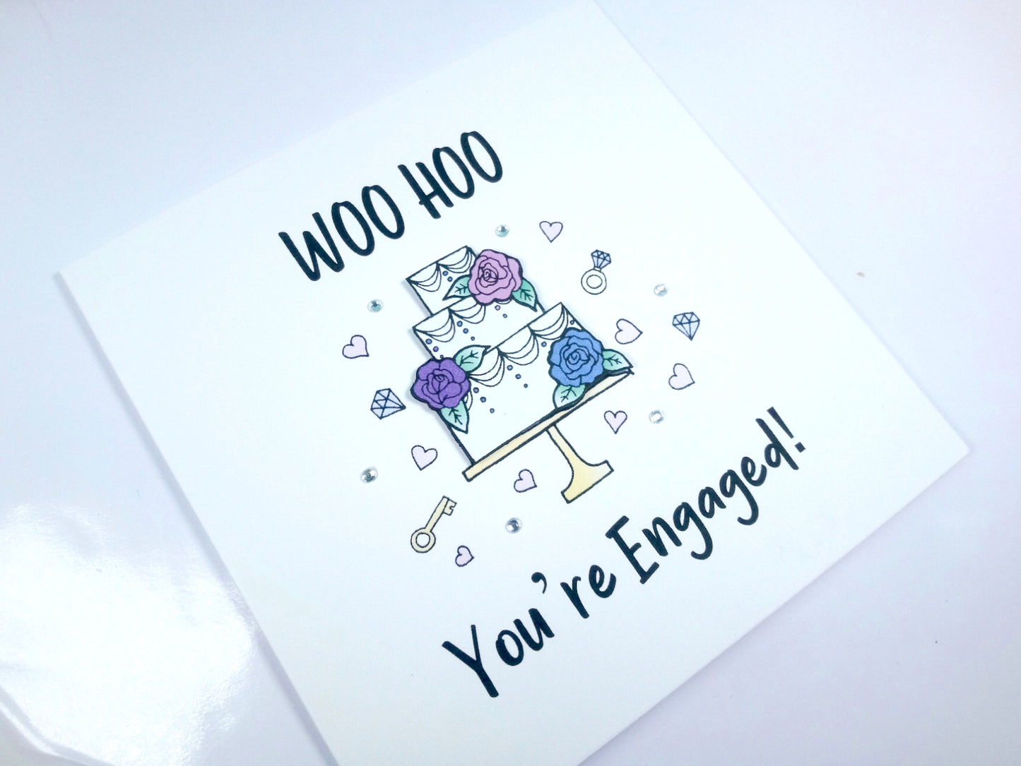 Woohoo you're Engaged Card