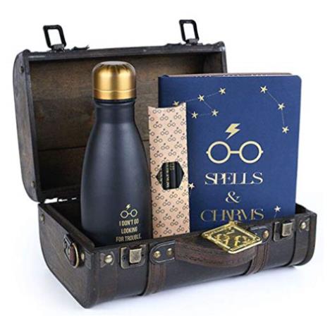 Harry Potter Trouble Finds Me Hogwarts Trunk Gift Set
