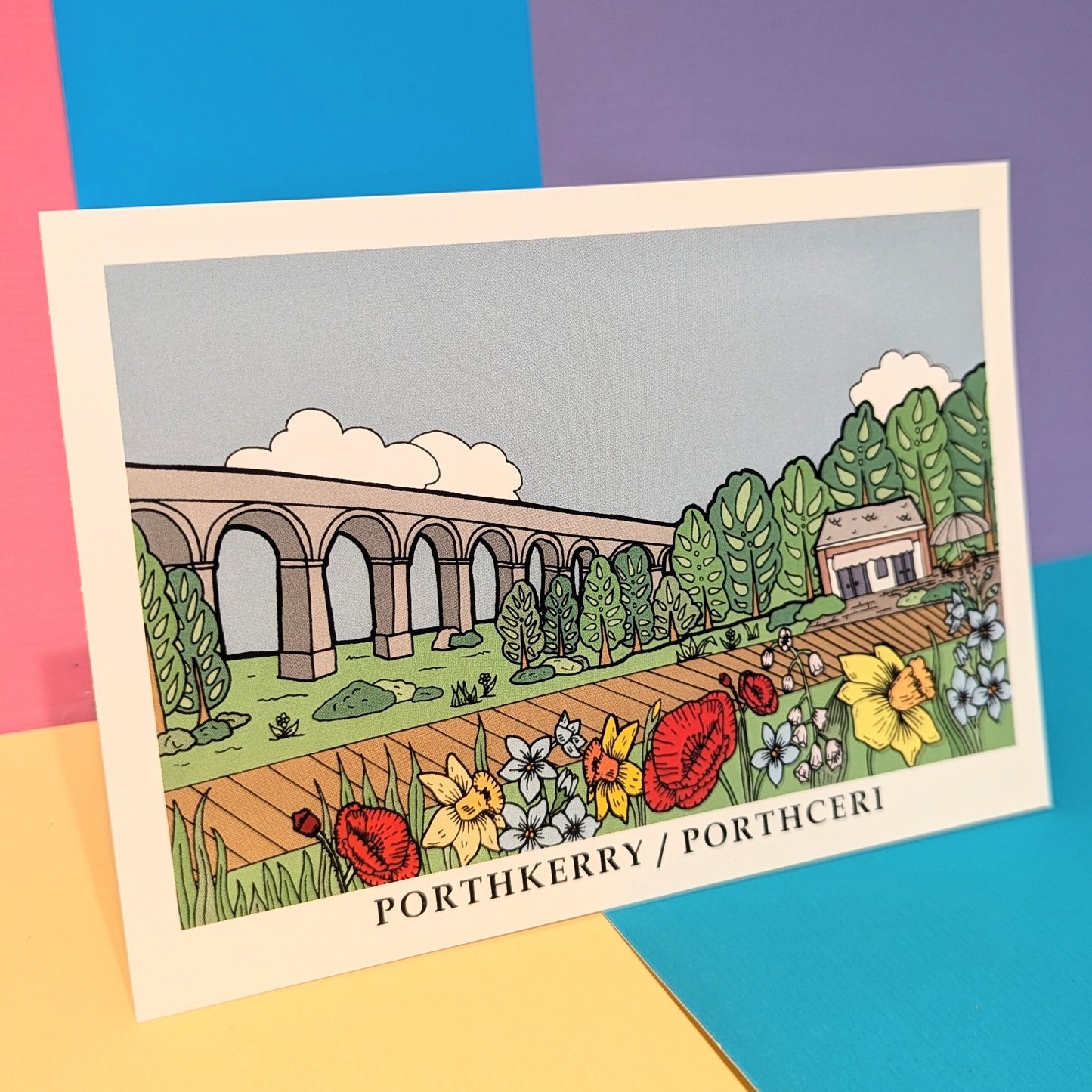 Porthkerry Postcard