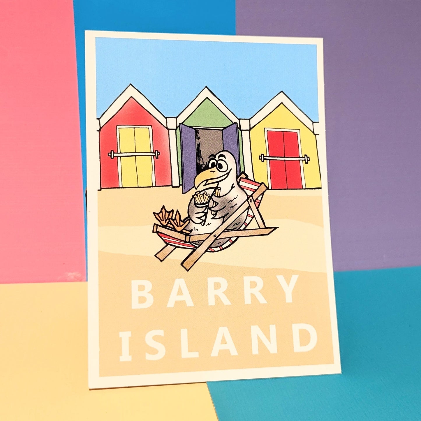 Barry Island Seagull Postcard