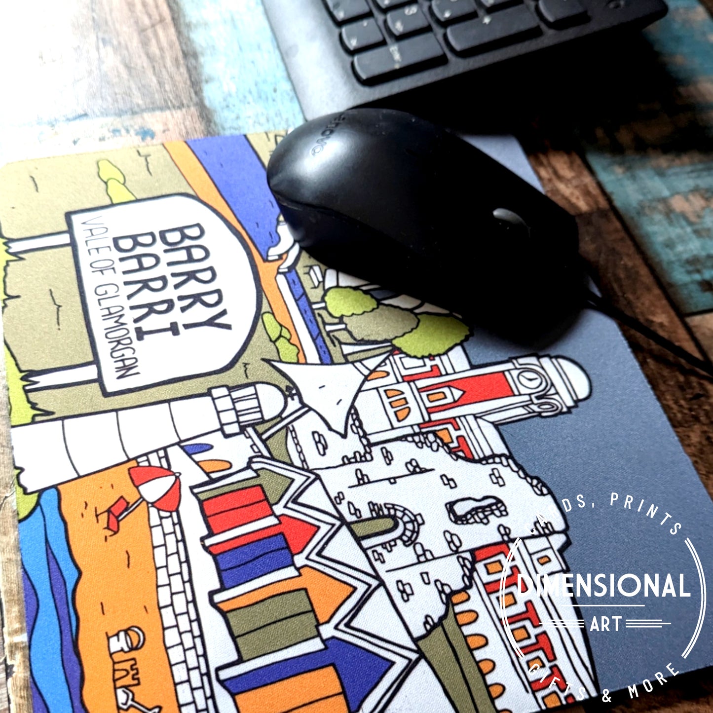 Barry Rectangle Mouse Mat