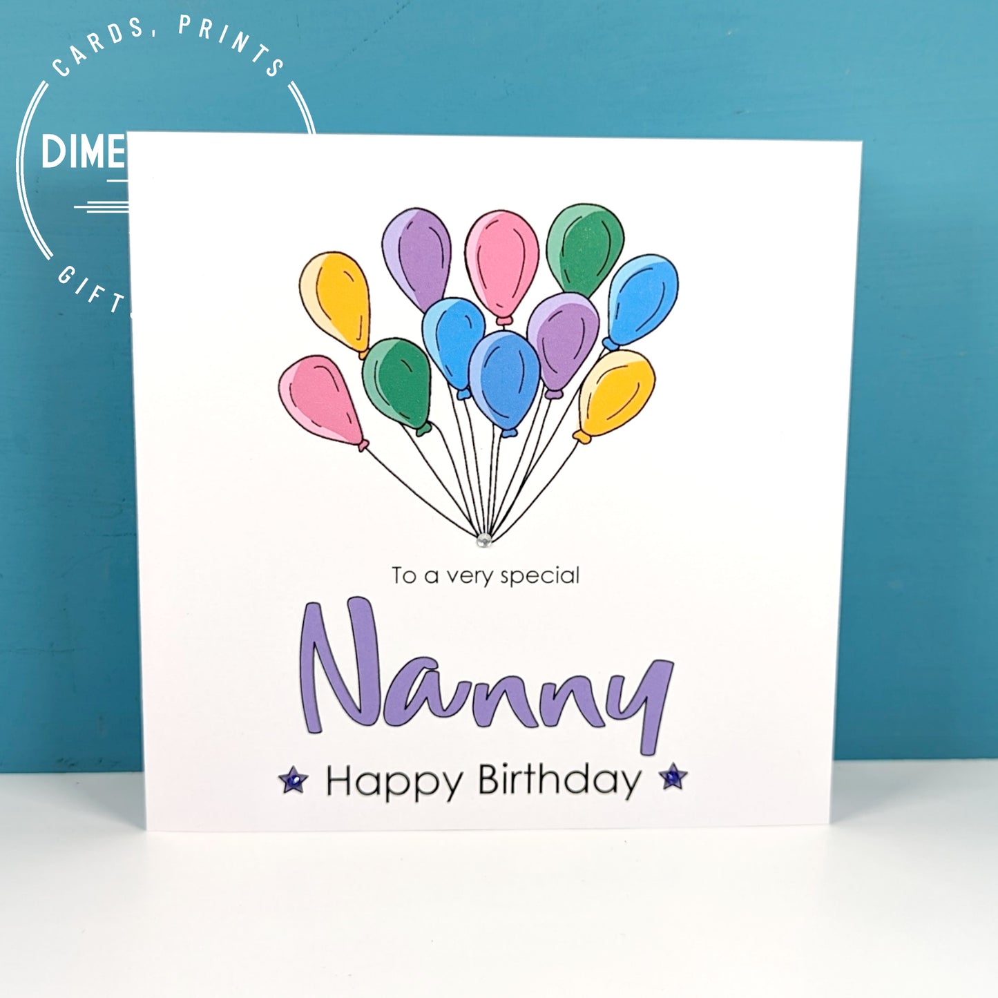 NANNY Birthday Card