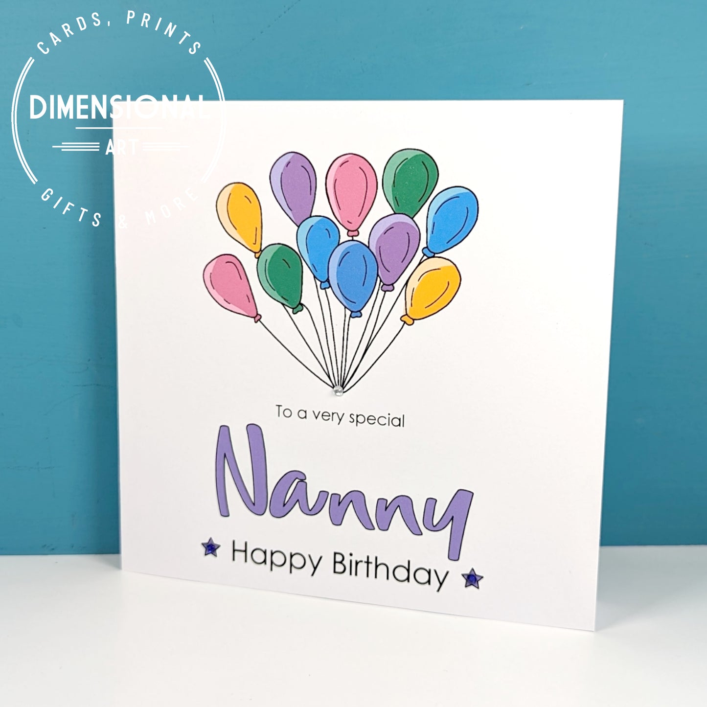 NANNY Birthday Card