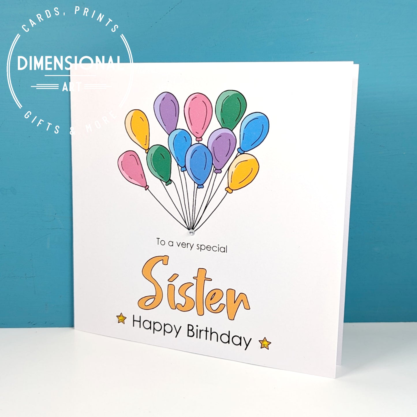 SISTER Birthday Card